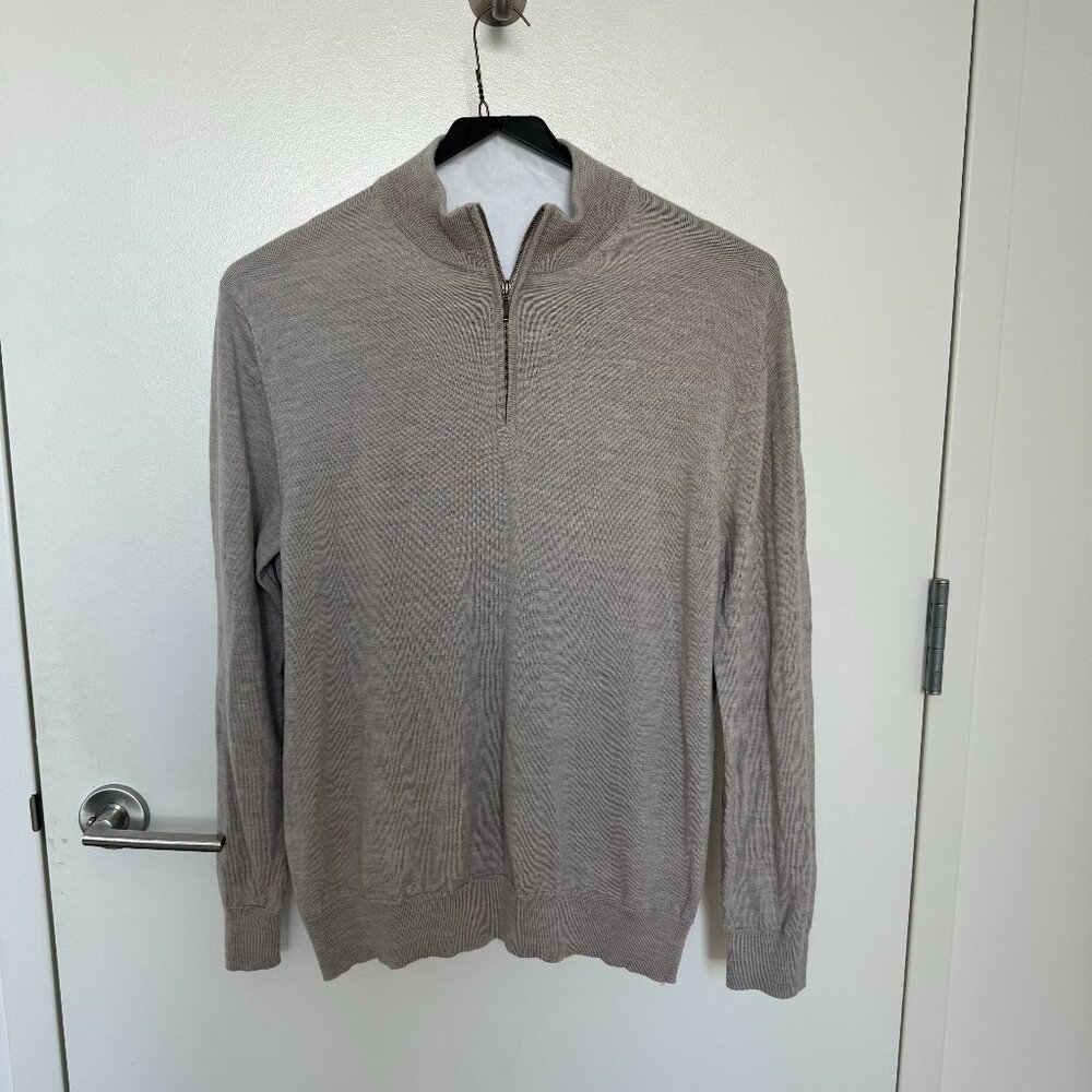 Charles Tyrwhitt Quarterzip - Merino Wool